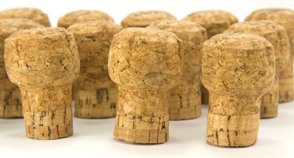Pezsgő corcks gyűjteménye — Stock Fotó