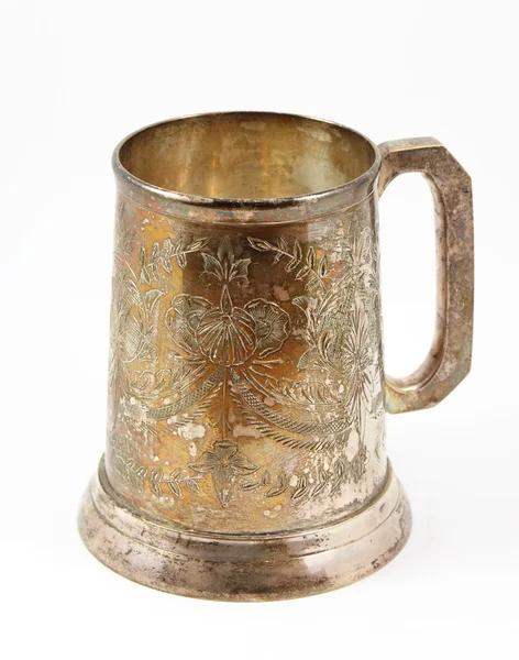 Eski bir gümüş bira Hana — Stok fotoğraf