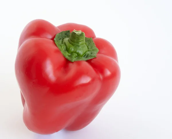 Rode paprica geïsoleerd over witte CHTERGRO — Stockfoto