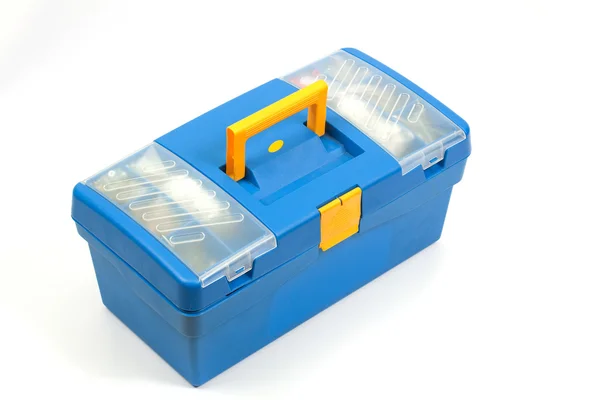 Toolbox over white — Stock Photo, Image
