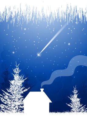 Christmas star clipart