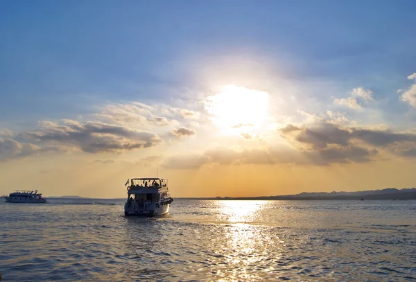 Stock image Ship At Sunset