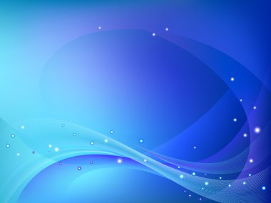 Abstract blue background clipart