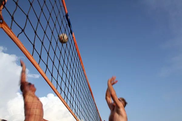 Beach volleyball Stock Image