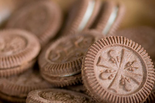 Chocoloate kurabiye — Stok fotoğraf