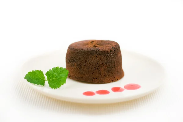 Chocolate fondant — Stock Photo, Image