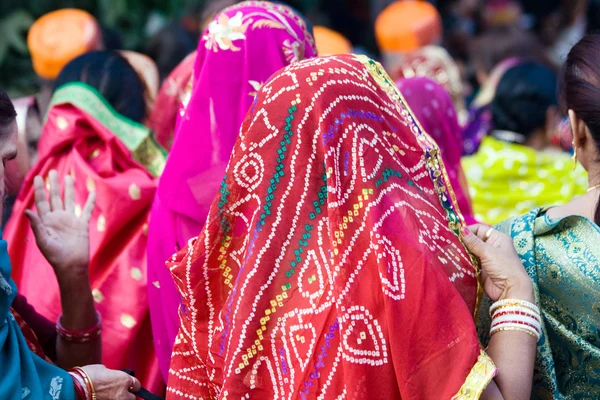 Γυναίκες για το γάμο σε udaipur Φωτογραφία Αρχείου