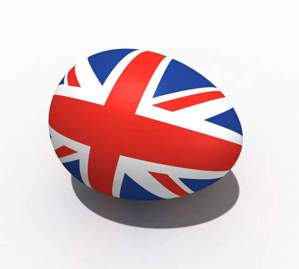 Easter egg - Great Britain — стокове фото