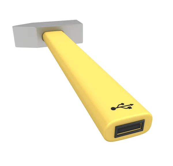 USB-hammer — Stock fotografie