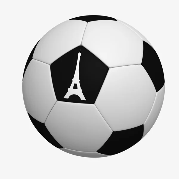 Ball with figure of Tour d — Stock Photo, Image