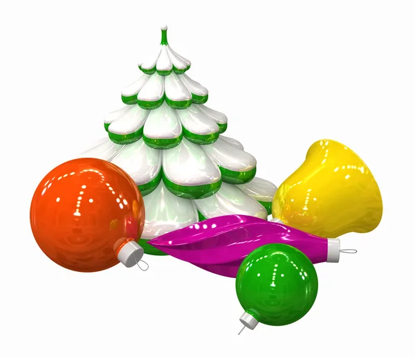Christmas-tree decoration #3 — Stock Photo, Image