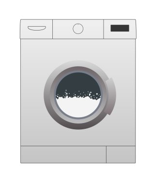 Washing machine clipart