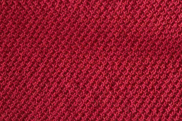 Red wool background