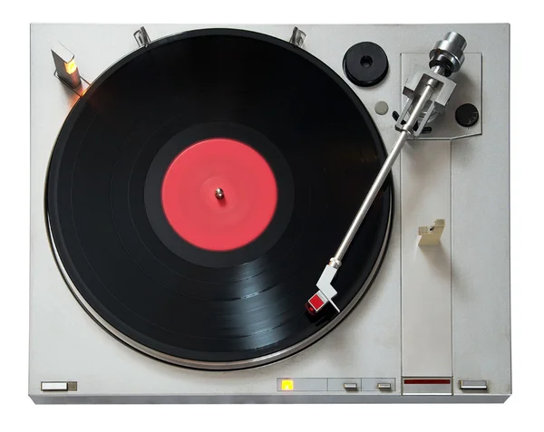 Vintage vinyl speler — Stockfoto