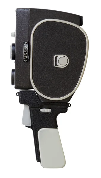 Ретро-камера, изолированная на белом фоне — стоковое фото