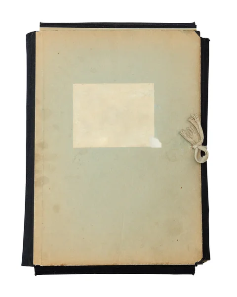 Stary folder — Zdjęcie stockowe