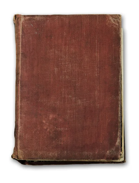 Altes Buch isoliert auf weißem Hintergrund — Stockfoto