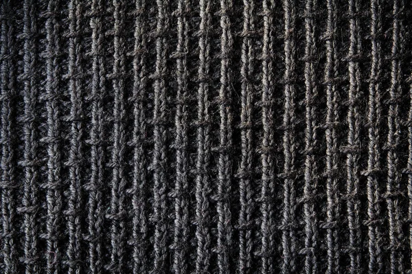 Black Fabric Background — Stock Photo, Image