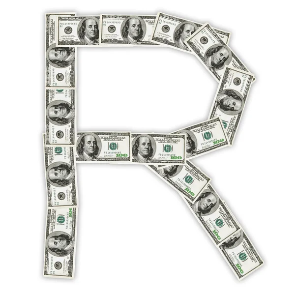 Letter r — Stock Photo, Image