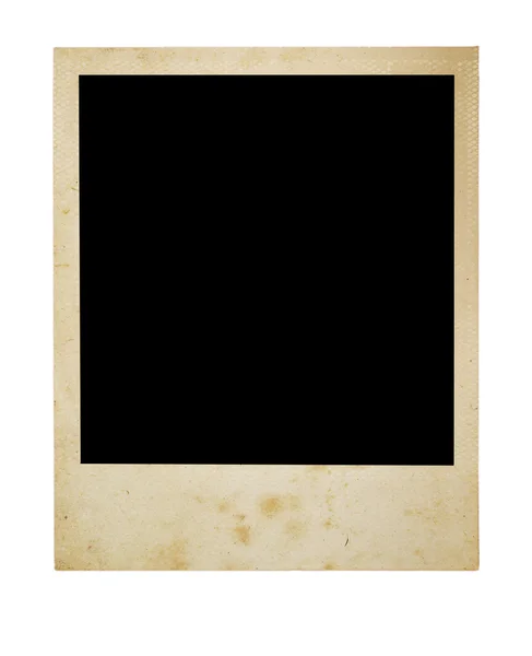 Old photo-card isolated — Stock Photo, Image