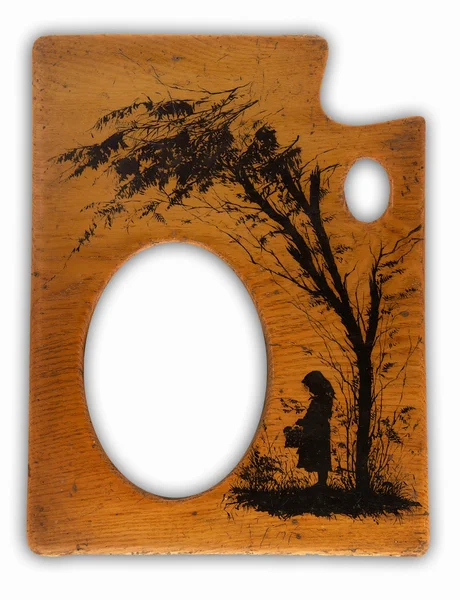 Old and rusty photoframe — Stock Photo, Image