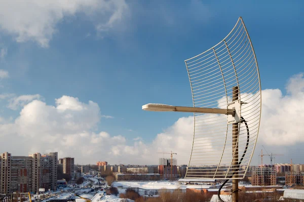 stock image Antenna over the city