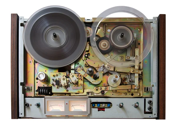 Винтажный аналоговый диктофон — стоковое фото