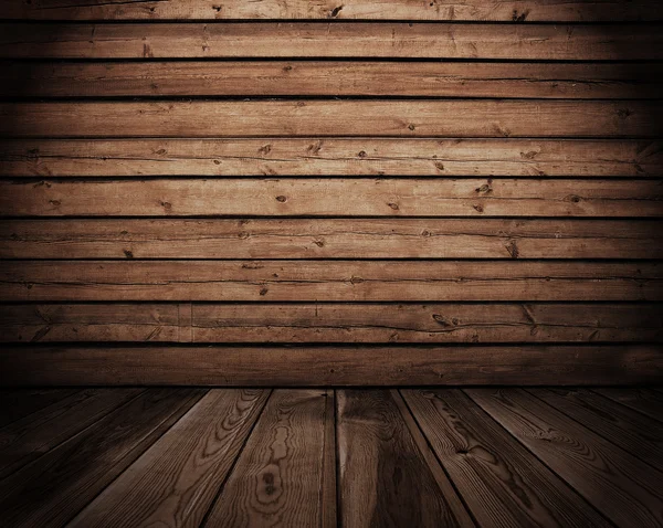 Interior de madera Imagen de archivo