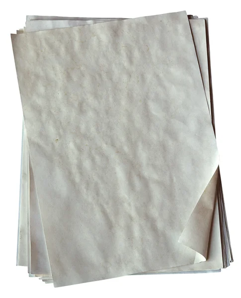 Egy halom régi papír. — Stock Fotó