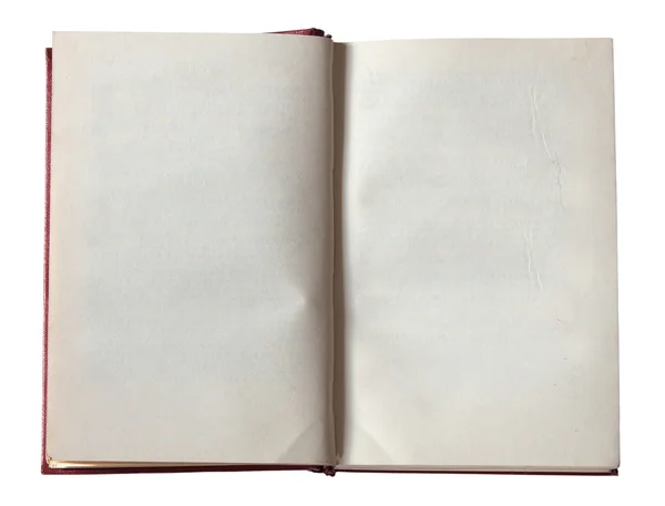 Blank Open Book — Stock Photo, Image