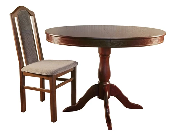 Стілець і стіл — стокове фото