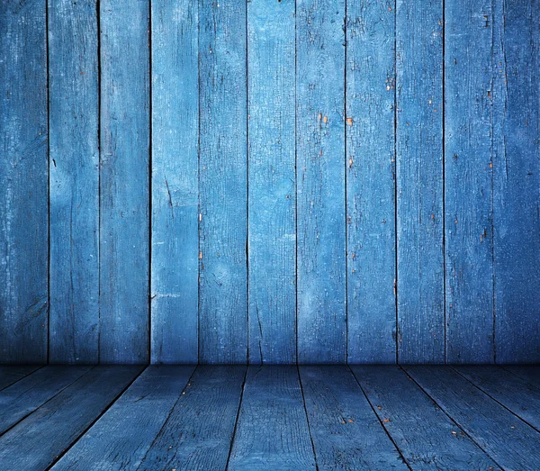 蓝色的房间 — 图库照片