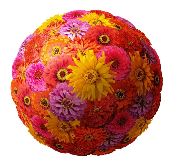 stock image Sphere from flowers