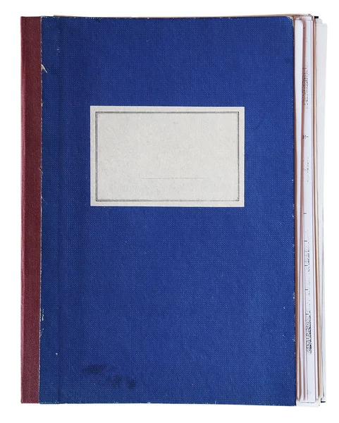 Cuaderno viejo Imagen de archivo