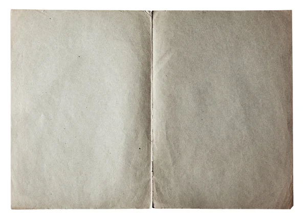 Κενές σελίδες που απομονώνονται σε λευκό φόντο — Φωτογραφία Αρχείου