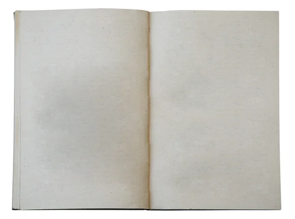 Blanco open boek — Stockfoto