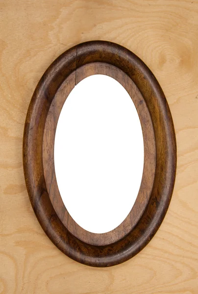 ビンテージの楕円形のフォト フレーム — ストック写真
