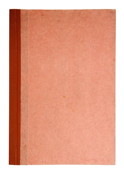 Gammel bog isoleret på hvid baggrund - Stock-foto