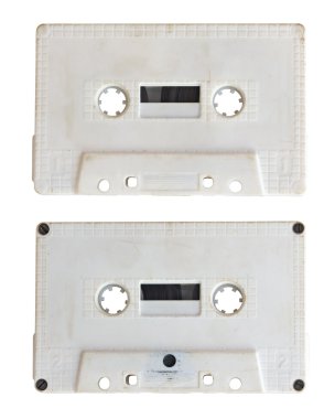 Audio cassette isolated clipart