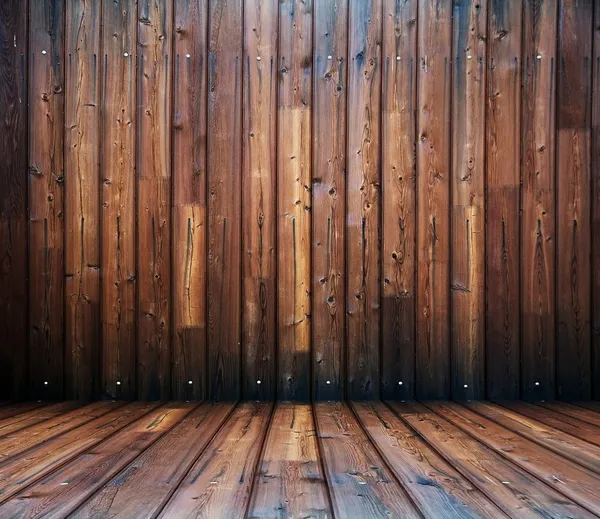 Intérieur en bois — Photo