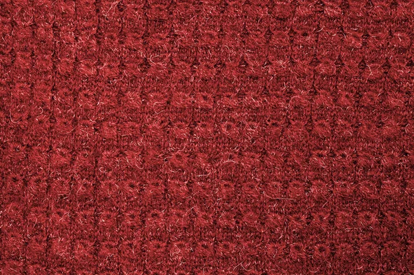 Red wool background — Stock Photo, Image