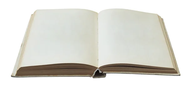 Blanco open boek — Stockfoto
