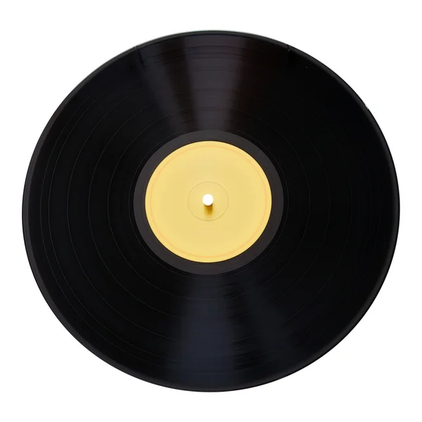 Oude vinyl record geïsoleerd — Stockfoto