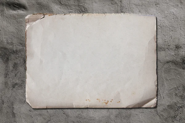 Παλιό χαρτί στον τοίχο — Φωτογραφία Αρχείου