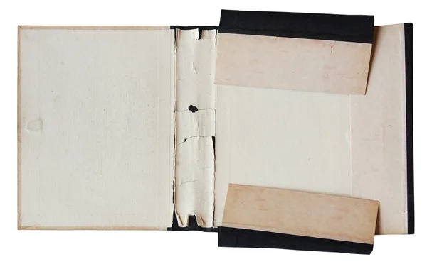 Old folder isolated — Stock Photo, Image