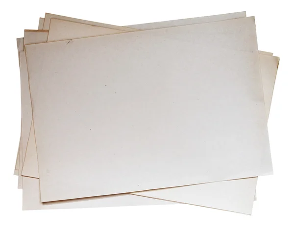 Stack of old papers — Stock Photo, Image