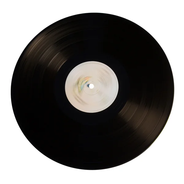 Old vinyl record isolated — Stock Photo, Image