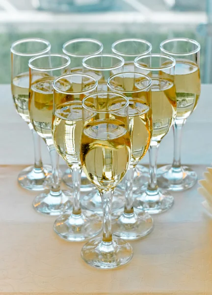 Agrupamento de champanhe Imagem De Stock