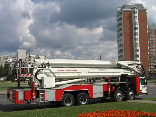 Büyük yangın kamyon — Stok fotoğraf