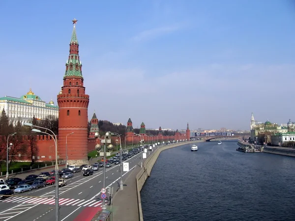 Quay de Moscovo — Fotografia de Stock